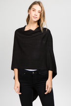 Lightweight Topper Shawl Black - Shirt