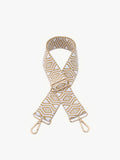 Diamond Tan Bag Strap