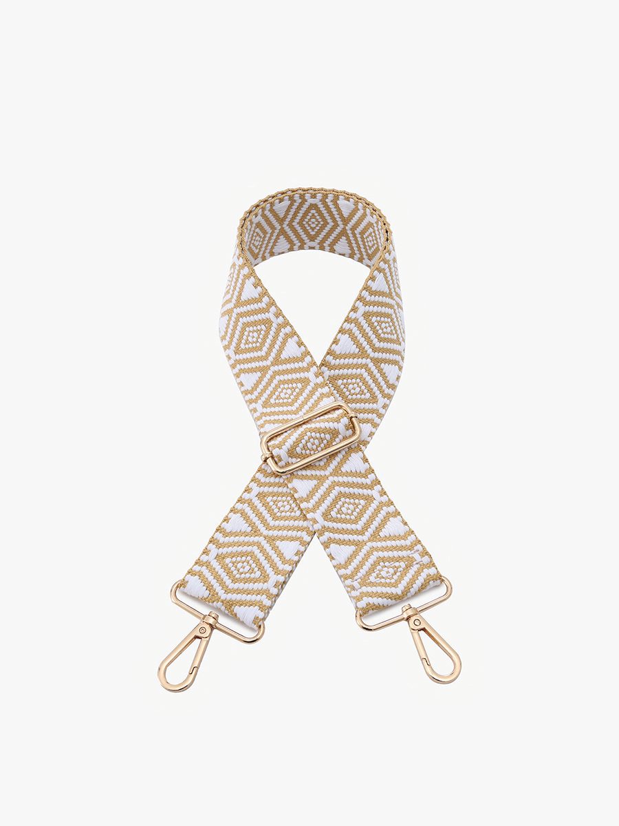 Diamond Tan Bag Strap