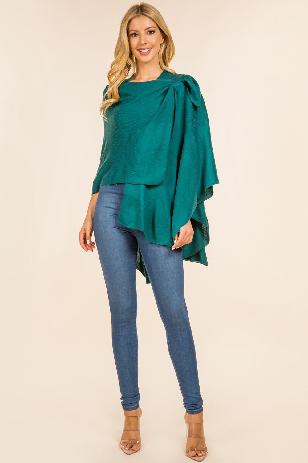 Shawl with Shoulder Loop