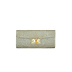straw clutch gold