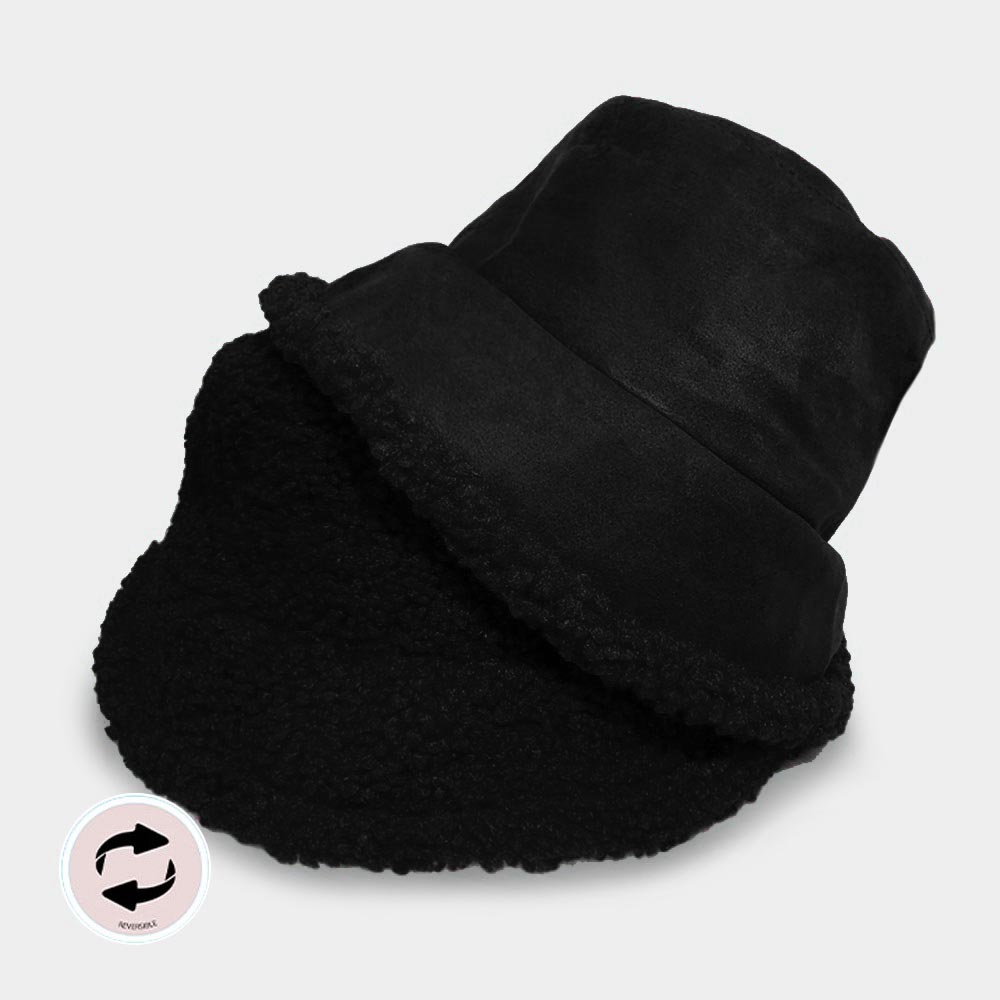 Reversible Sherpa Bucket Hat