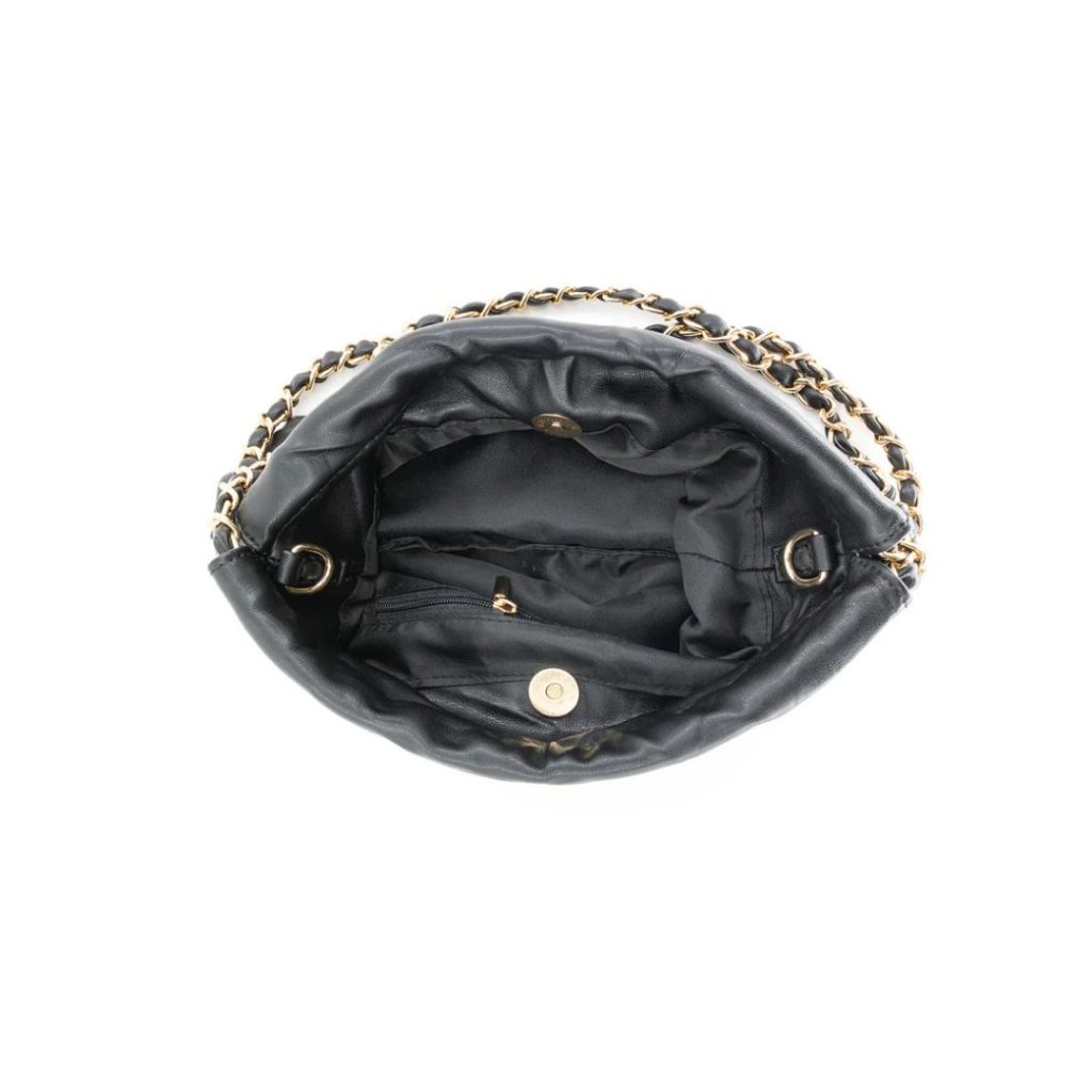 Chain link Shoulder Bag Interior