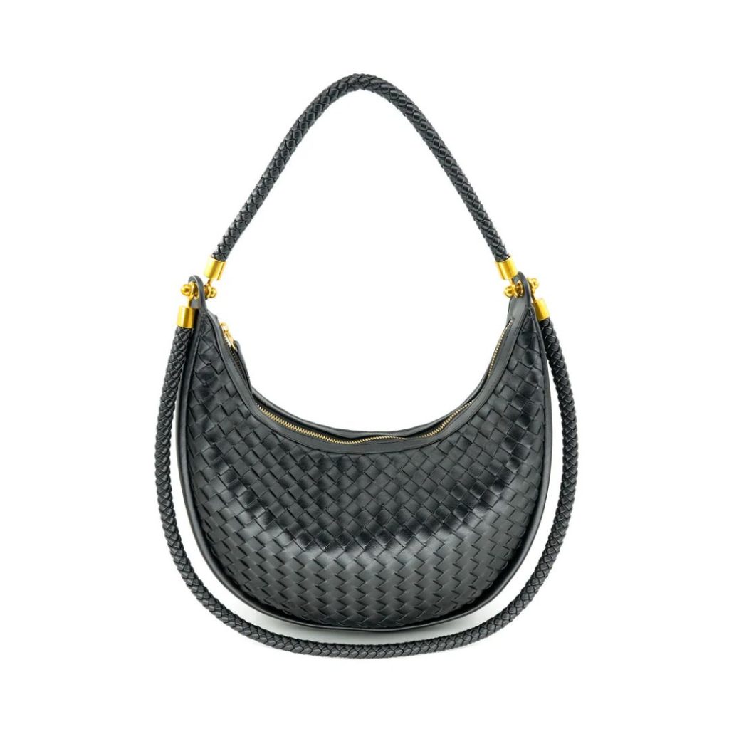 BC Woven Handbag black