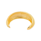 gold bubble cuff