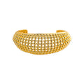 gold bubble cuff
