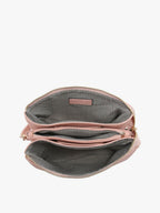 Izzy Crossbody Taupe Interior