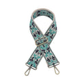 Canvas Bag Strap-Harlequin Green/Navy/TL