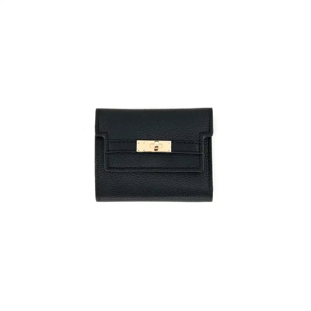 MARGOT TRI FOLD WALLET black