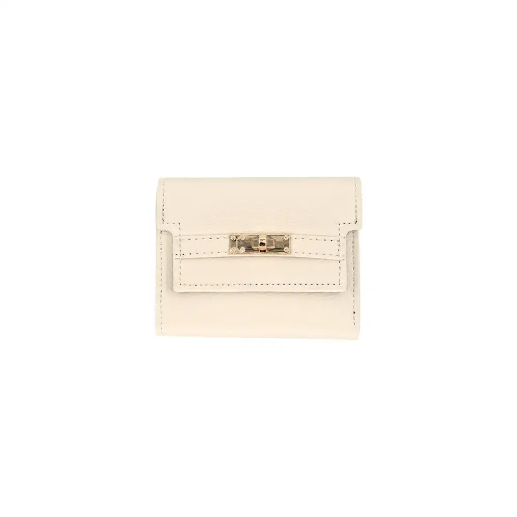 MARGOT TRI FOLD WALLET IVORY