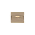 MARGOT TRI FOLD WALLET TAUPE