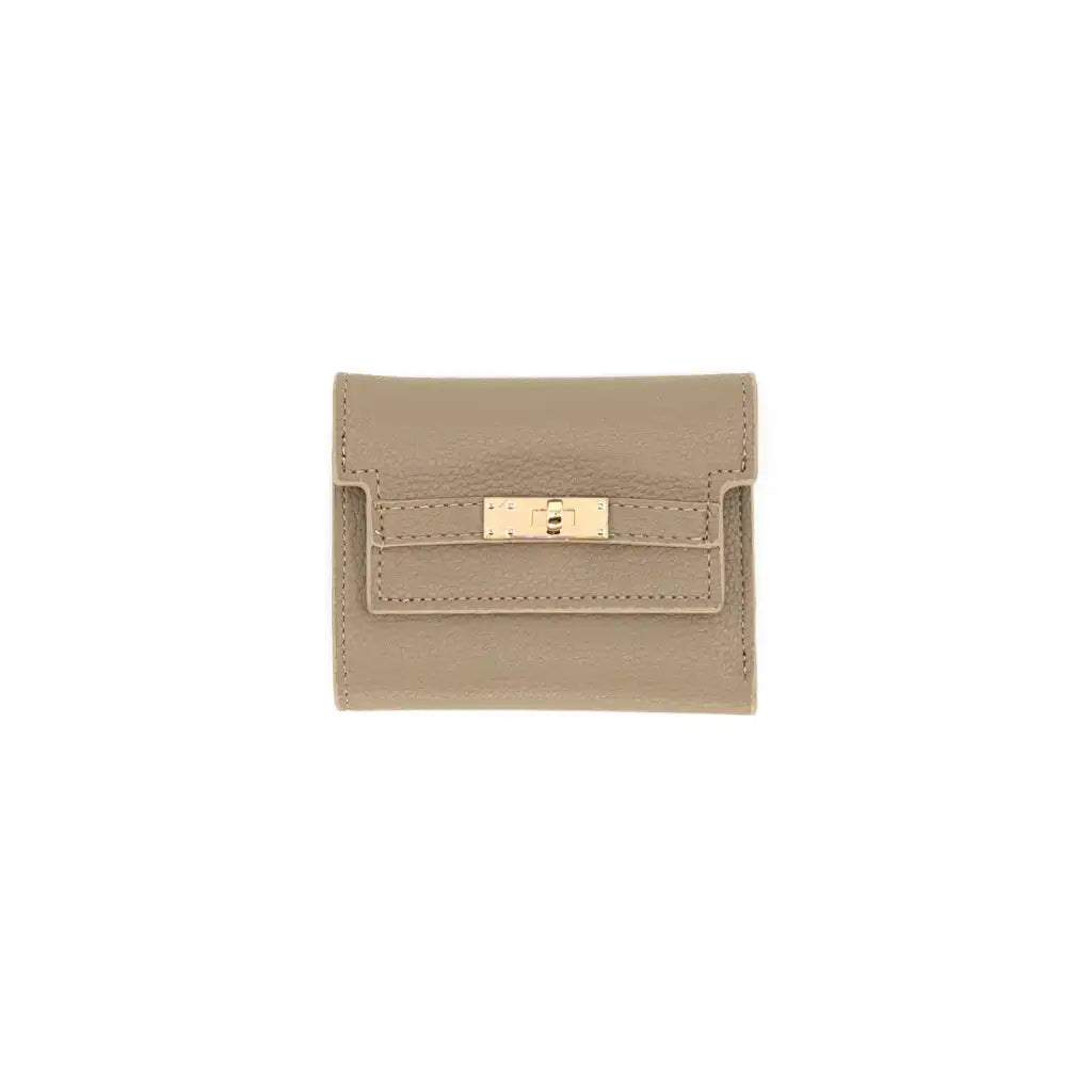 MARGOT TRI FOLD WALLET TAUPE