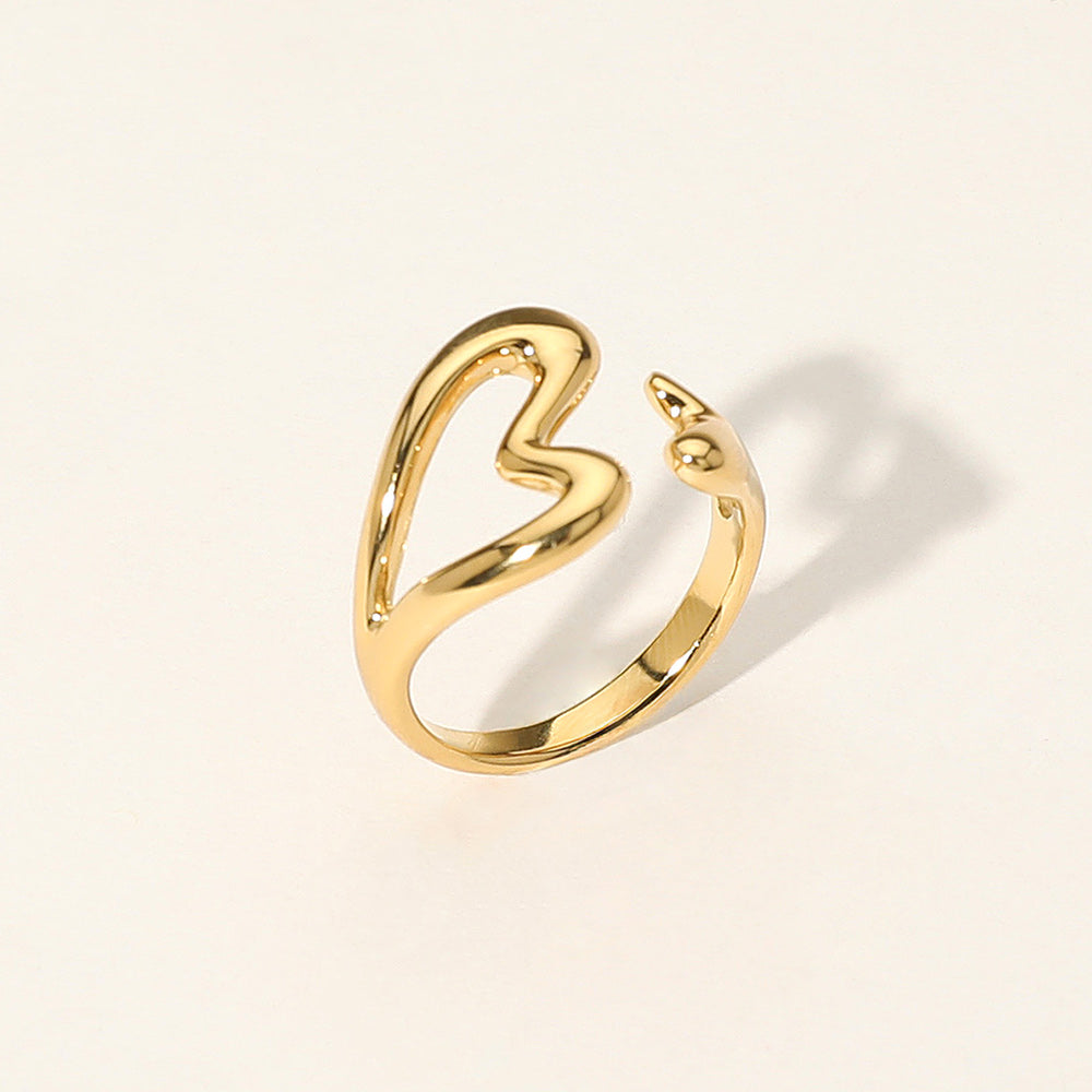 Open Heart Ring