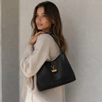 milan satchel on model