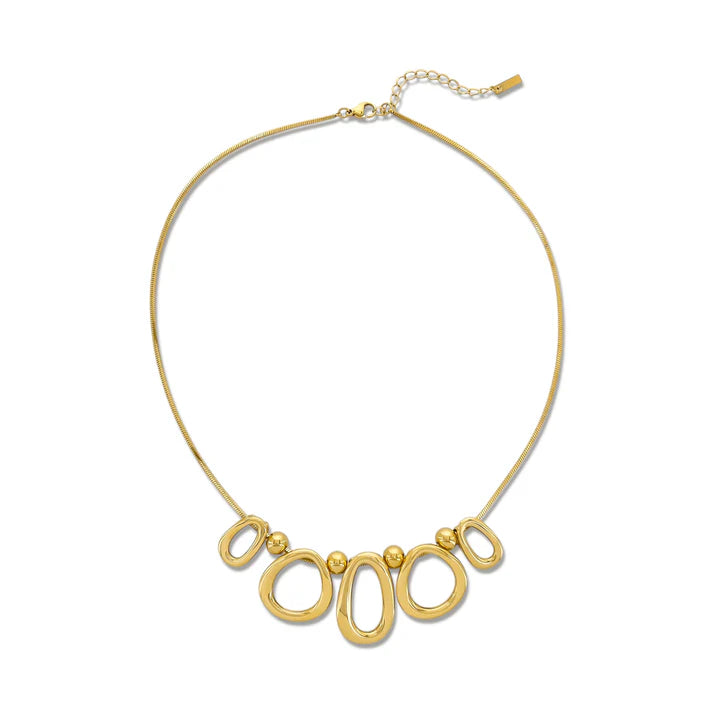 oval link necklace