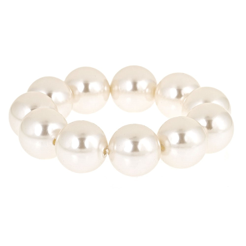 chunky pearl bracelet