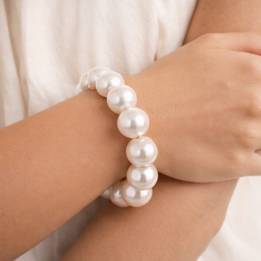 CHUNKY PEARL BRACELET