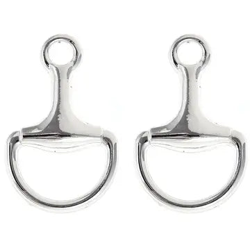 HORSEBIT EARRING SILVER