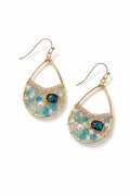 santorini blue quartz gold