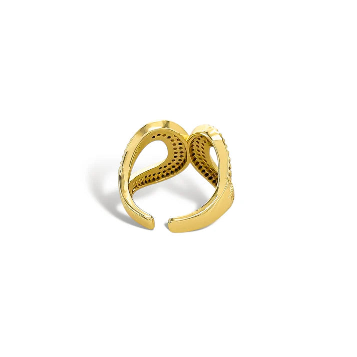 CZ Loop Ring