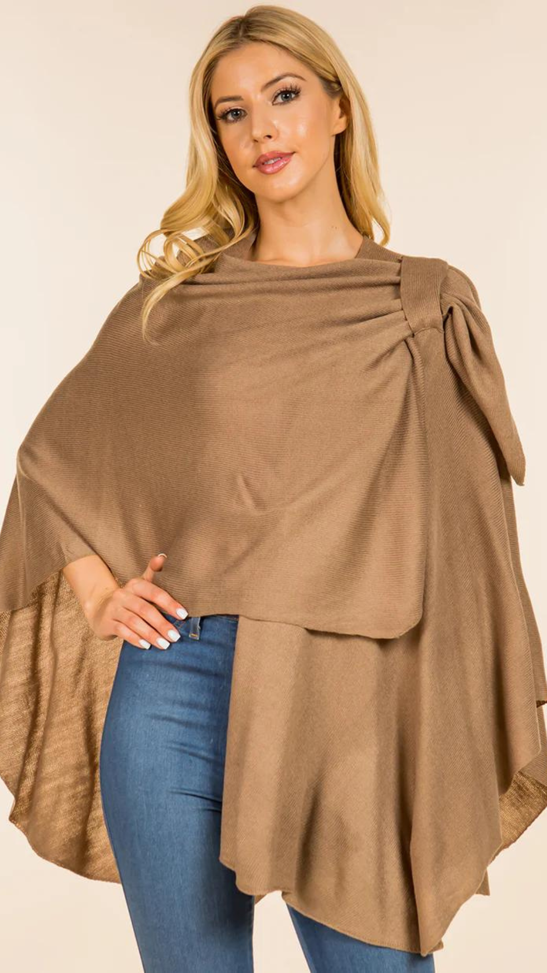 Shawl with Shoulder Loop