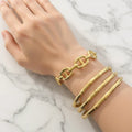 Water Resistant Mariner Cuff Bracelet