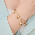 Water Resistant  Sea Charm Bracelet