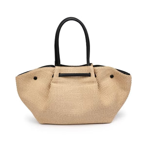 Kaia-Straw Tote