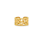 Water Resistant Zig Zag Ring